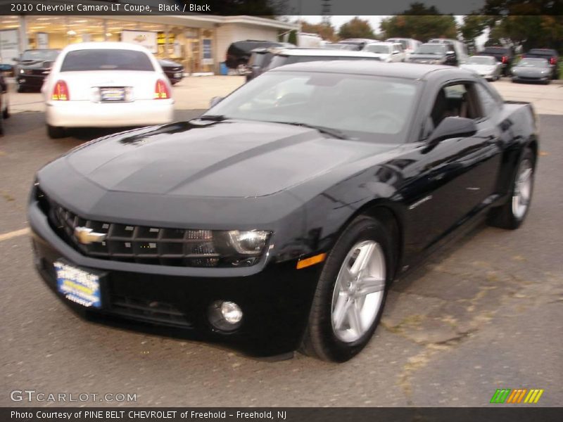Black / Black 2010 Chevrolet Camaro LT Coupe