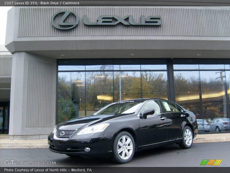 Black Onyx / Cashmere 2007 Lexus ES 350