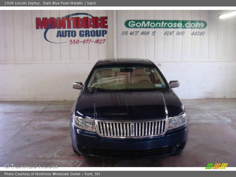 Dark Blue Pearl Metallic / Sand 2006 Lincoln Zephyr