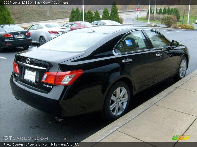 Black Onyx / Cashmere 2007 Lexus ES 350