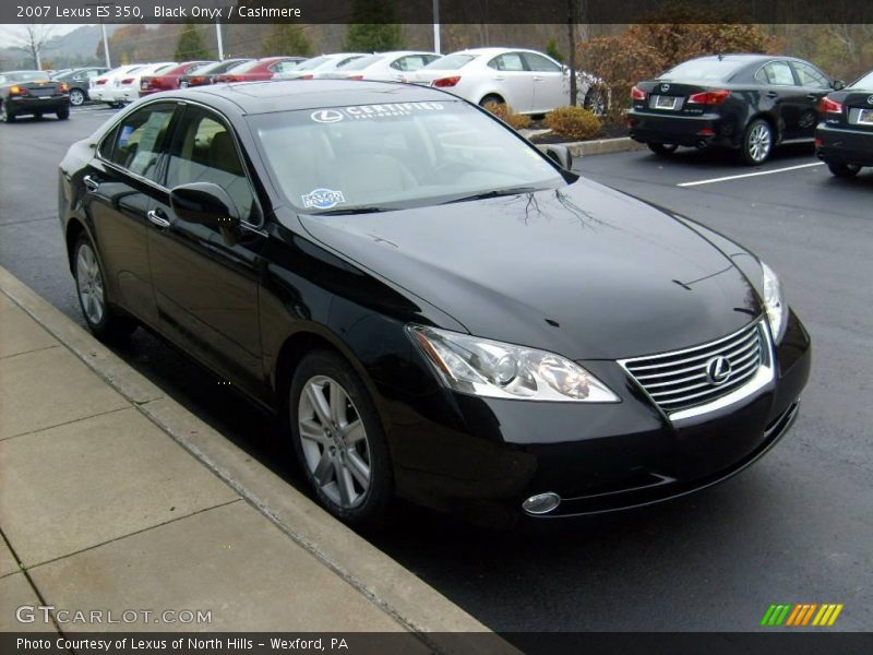 Black Onyx / Cashmere 2007 Lexus ES 350