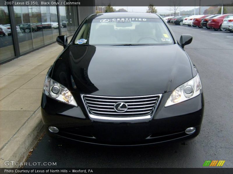 Black Onyx / Cashmere 2007 Lexus ES 350