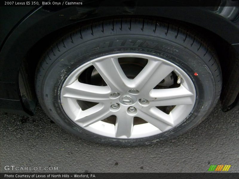 Black Onyx / Cashmere 2007 Lexus ES 350