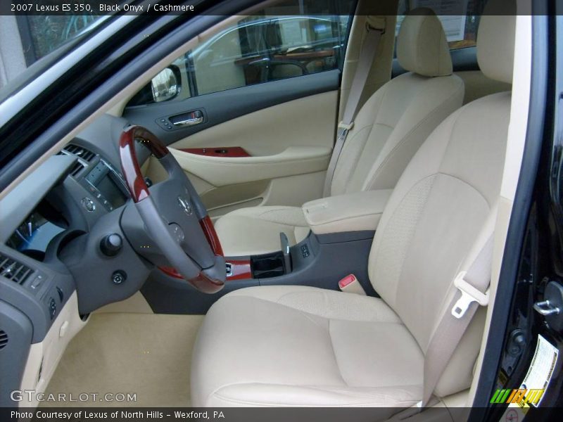 Black Onyx / Cashmere 2007 Lexus ES 350