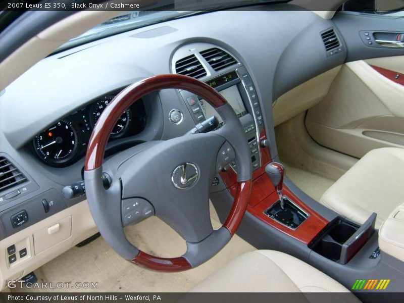 Black Onyx / Cashmere 2007 Lexus ES 350