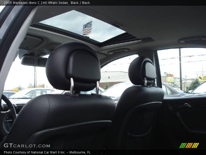 Black / Black 2005 Mercedes-Benz C 240 4Matic Sedan