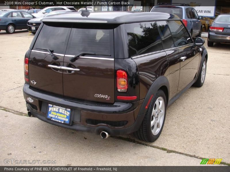 Hot Chocolate Metallic / Punch Carbon Black 2008 Mini Cooper S Clubman