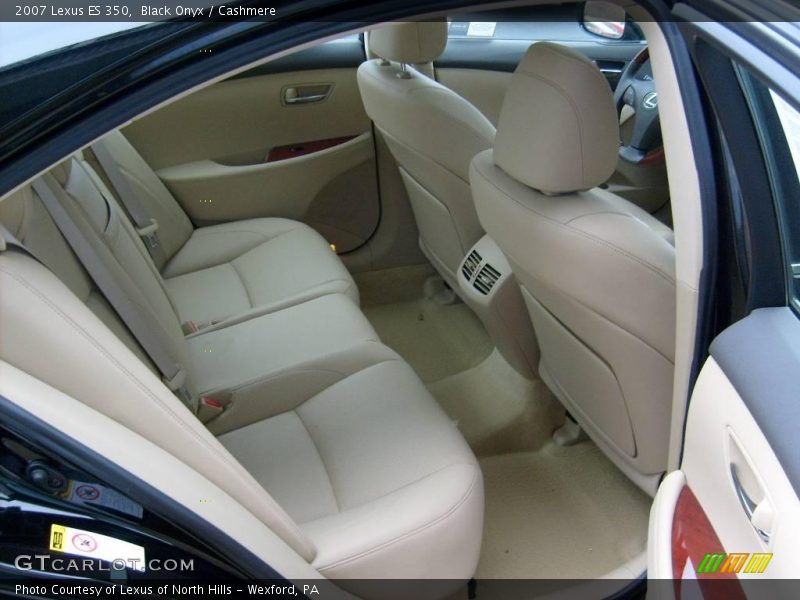 Black Onyx / Cashmere 2007 Lexus ES 350