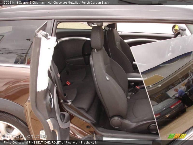 Hot Chocolate Metallic / Punch Carbon Black 2008 Mini Cooper S Clubman