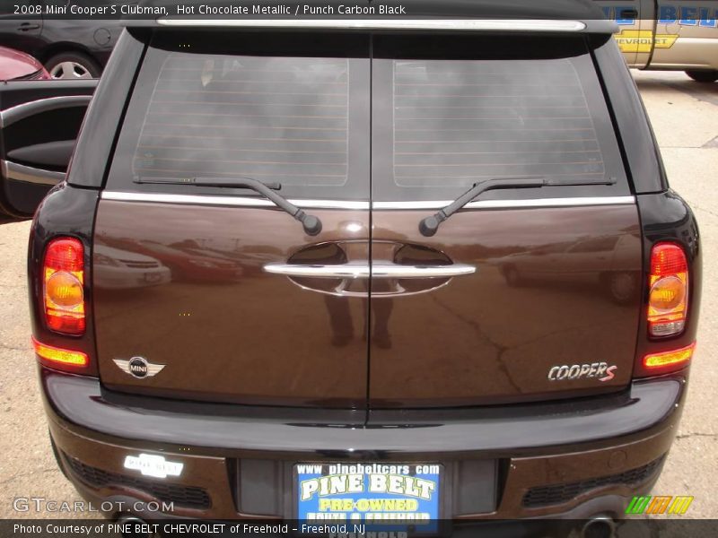 Hot Chocolate Metallic / Punch Carbon Black 2008 Mini Cooper S Clubman