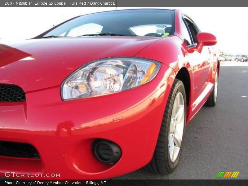 Pure Red / Dark Charcoal 2007 Mitsubishi Eclipse GS Coupe