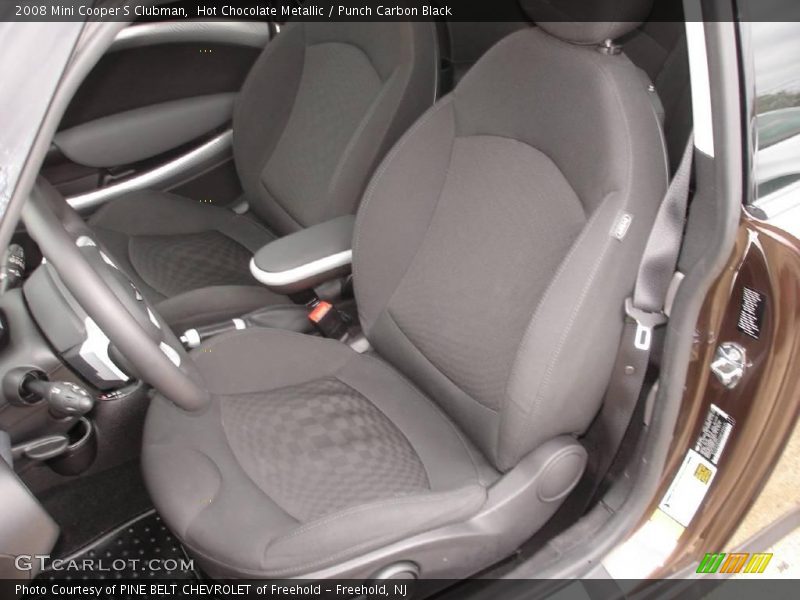 Hot Chocolate Metallic / Punch Carbon Black 2008 Mini Cooper S Clubman