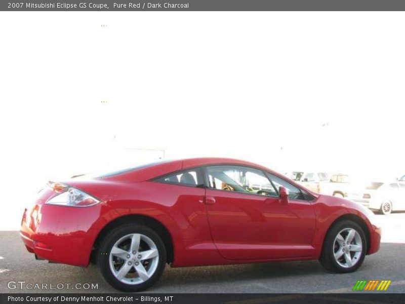 Pure Red / Dark Charcoal 2007 Mitsubishi Eclipse GS Coupe