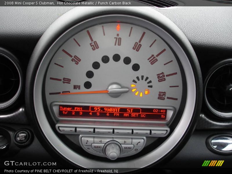 Hot Chocolate Metallic / Punch Carbon Black 2008 Mini Cooper S Clubman