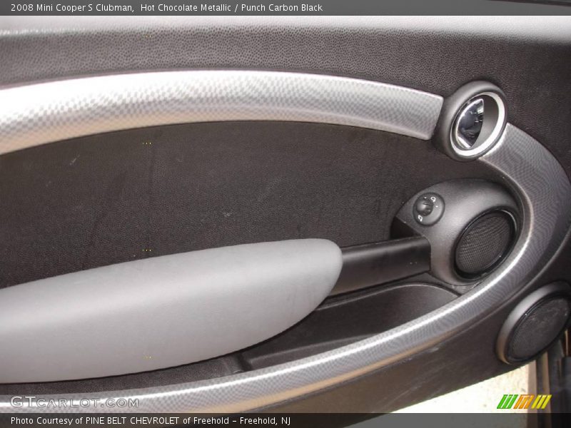 Hot Chocolate Metallic / Punch Carbon Black 2008 Mini Cooper S Clubman