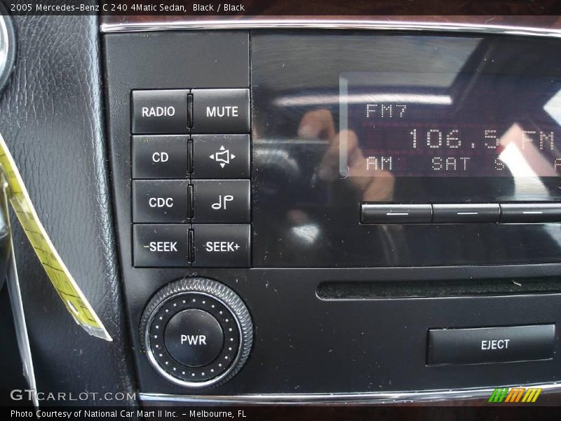 Black / Black 2005 Mercedes-Benz C 240 4Matic Sedan