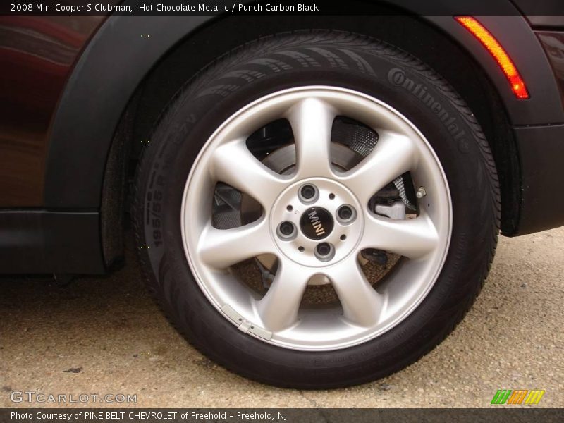 Hot Chocolate Metallic / Punch Carbon Black 2008 Mini Cooper S Clubman