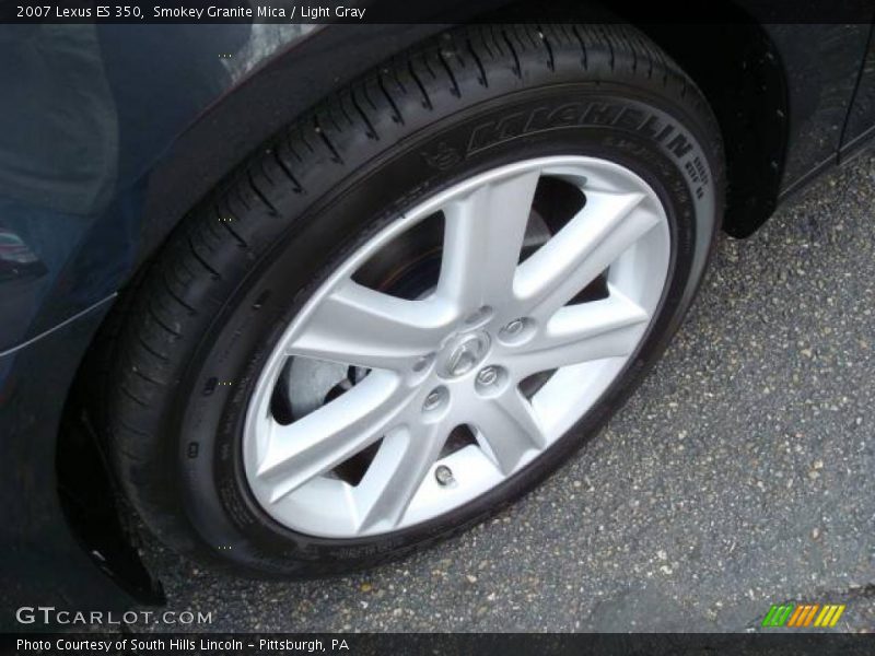 Smokey Granite Mica / Light Gray 2007 Lexus ES 350