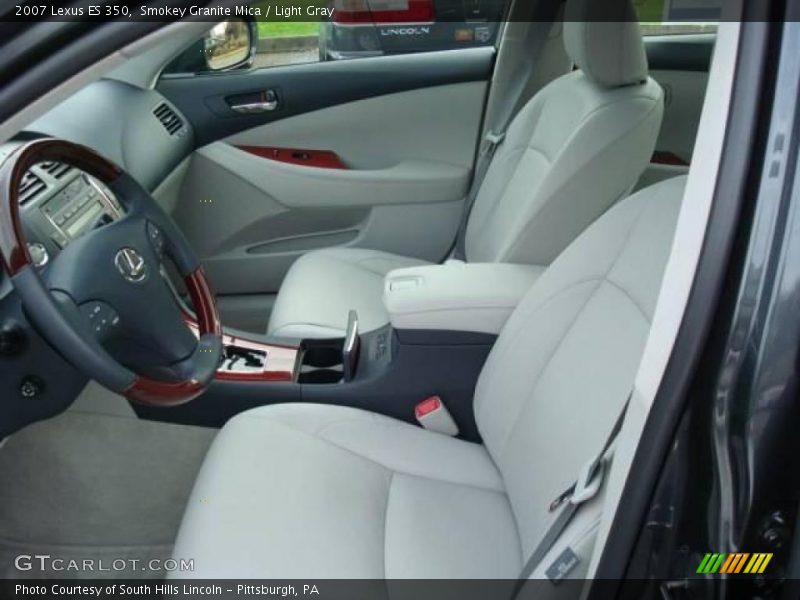 Smokey Granite Mica / Light Gray 2007 Lexus ES 350