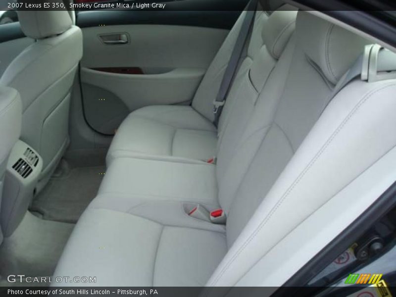 Smokey Granite Mica / Light Gray 2007 Lexus ES 350