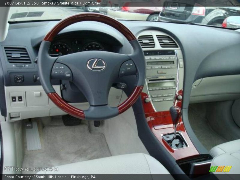 Smokey Granite Mica / Light Gray 2007 Lexus ES 350