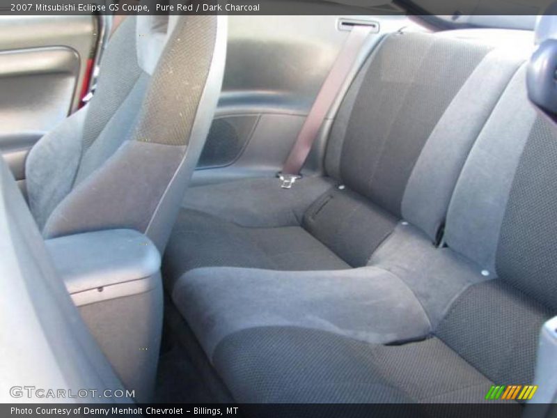 Pure Red / Dark Charcoal 2007 Mitsubishi Eclipse GS Coupe