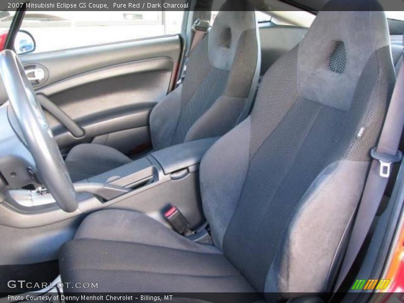 Pure Red / Dark Charcoal 2007 Mitsubishi Eclipse GS Coupe