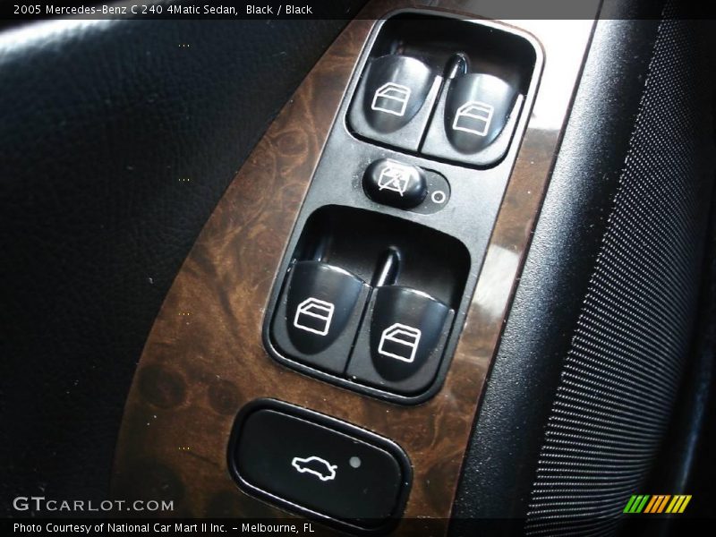 Black / Black 2005 Mercedes-Benz C 240 4Matic Sedan