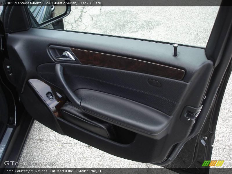 Black / Black 2005 Mercedes-Benz C 240 4Matic Sedan