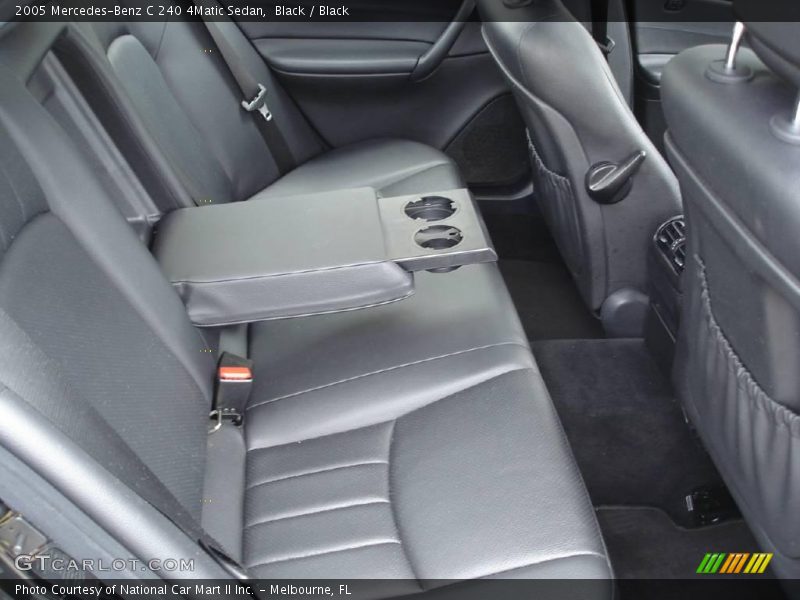Black / Black 2005 Mercedes-Benz C 240 4Matic Sedan