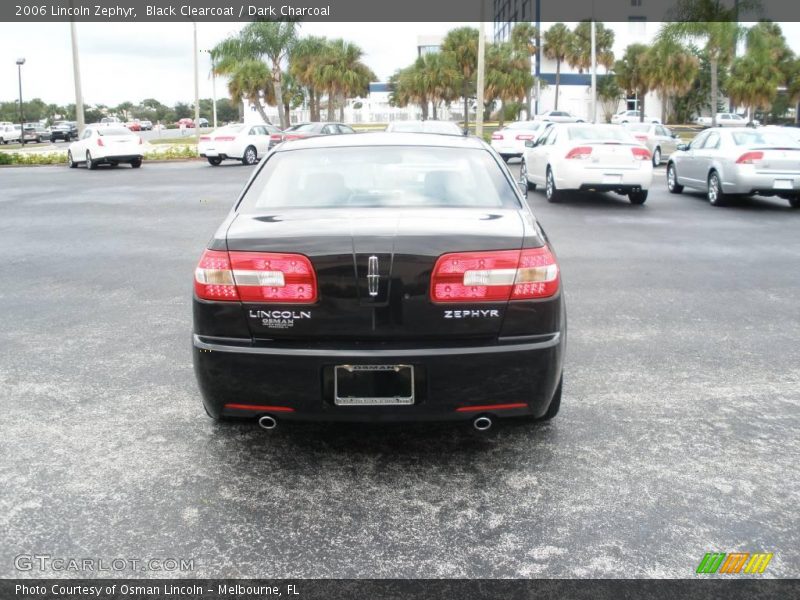 Black Clearcoat / Dark Charcoal 2006 Lincoln Zephyr