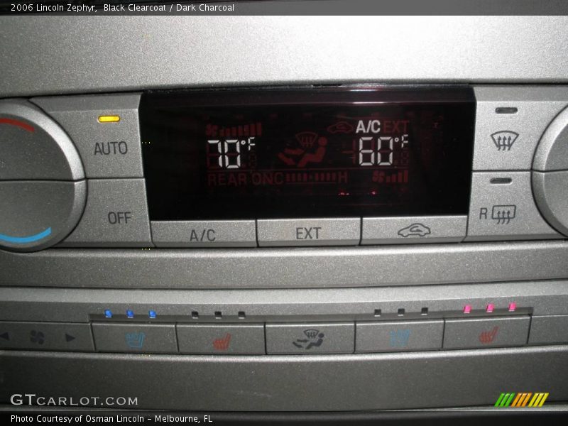 Black Clearcoat / Dark Charcoal 2006 Lincoln Zephyr