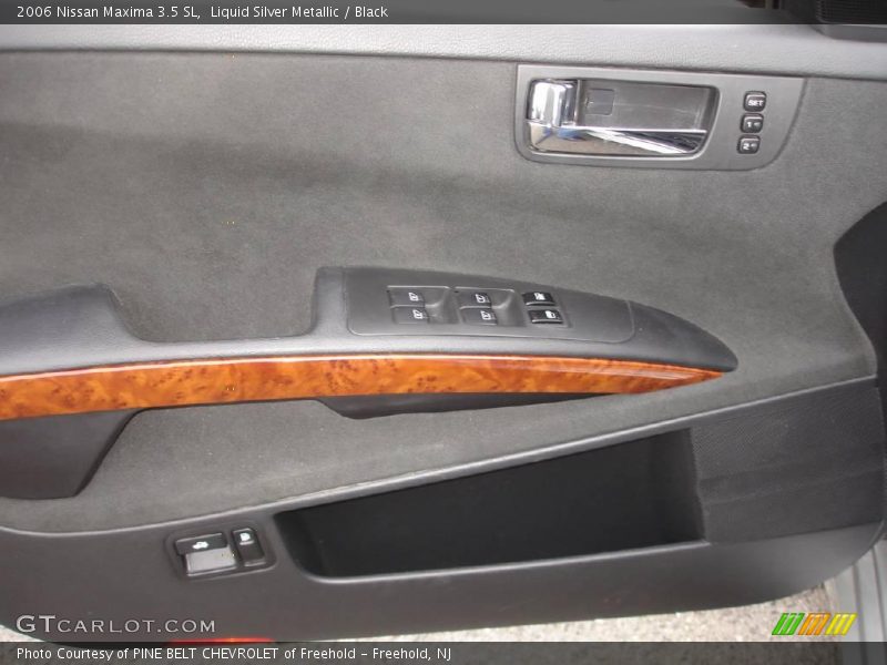 Liquid Silver Metallic / Black 2006 Nissan Maxima 3.5 SL