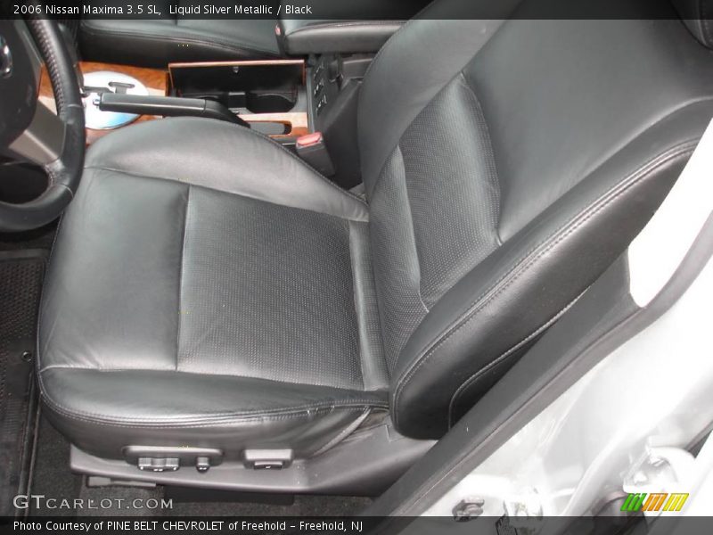 Liquid Silver Metallic / Black 2006 Nissan Maxima 3.5 SL