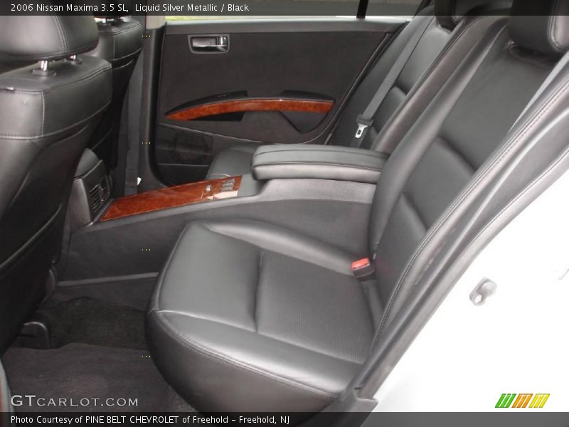 Liquid Silver Metallic / Black 2006 Nissan Maxima 3.5 SL
