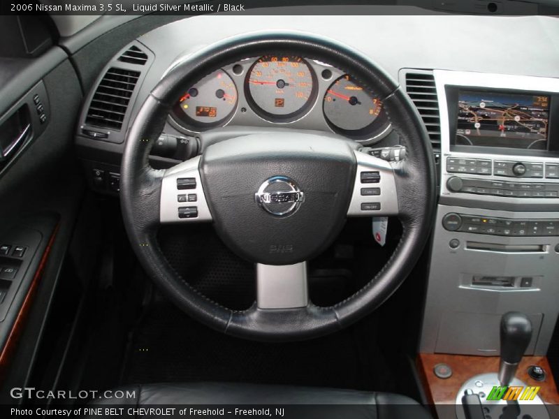 Liquid Silver Metallic / Black 2006 Nissan Maxima 3.5 SL