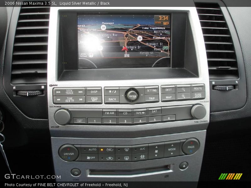 Liquid Silver Metallic / Black 2006 Nissan Maxima 3.5 SL