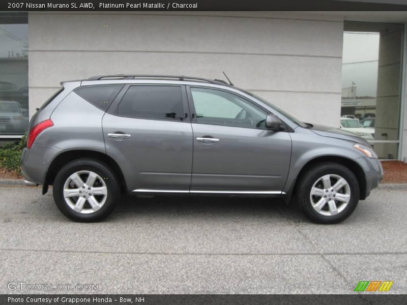 Platinum Pearl Matallic / Charcoal 2007 Nissan Murano SL AWD