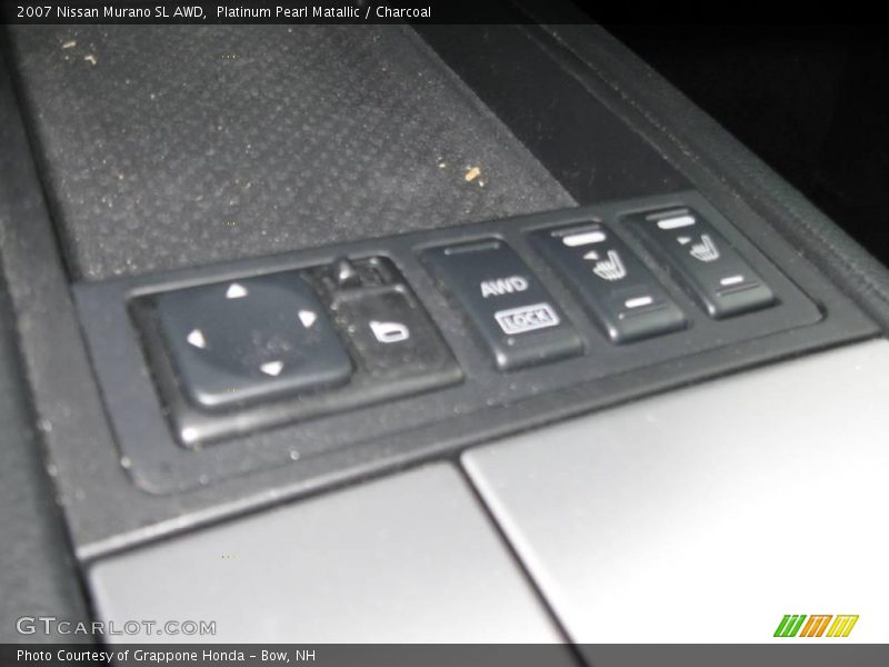 Platinum Pearl Matallic / Charcoal 2007 Nissan Murano SL AWD
