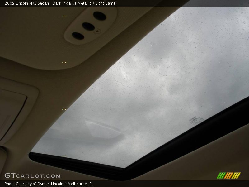 Dark Ink Blue Metallic / Light Camel 2009 Lincoln MKS Sedan