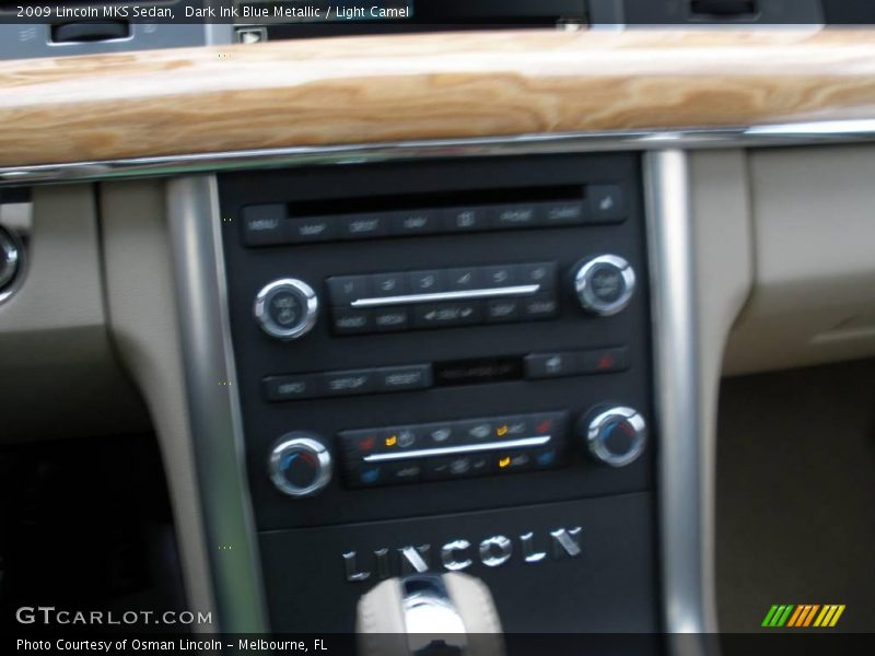 Dark Ink Blue Metallic / Light Camel 2009 Lincoln MKS Sedan
