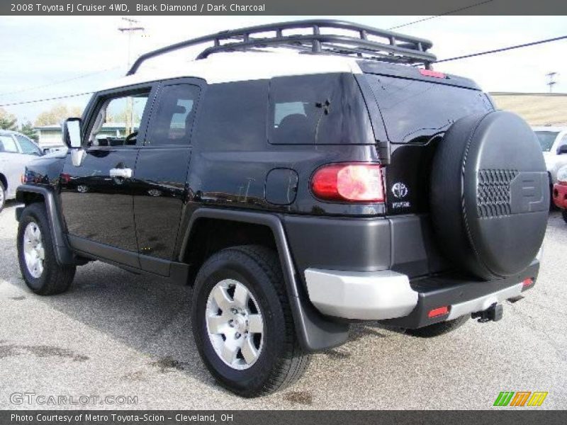 Black Diamond / Dark Charcoal 2008 Toyota FJ Cruiser 4WD