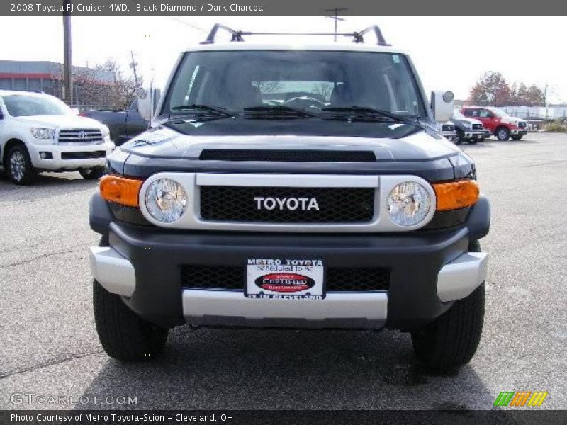 Black Diamond / Dark Charcoal 2008 Toyota FJ Cruiser 4WD