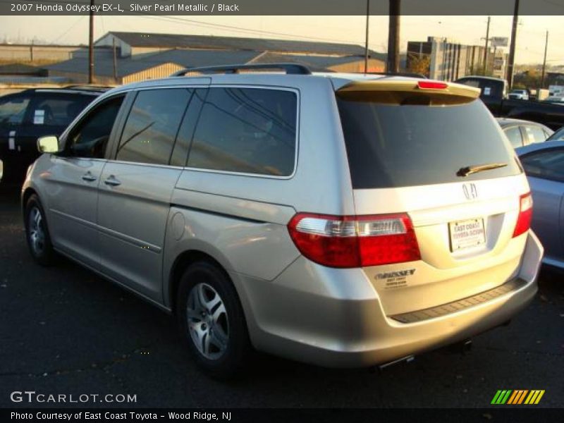 Silver Pearl Metallic / Black 2007 Honda Odyssey EX-L