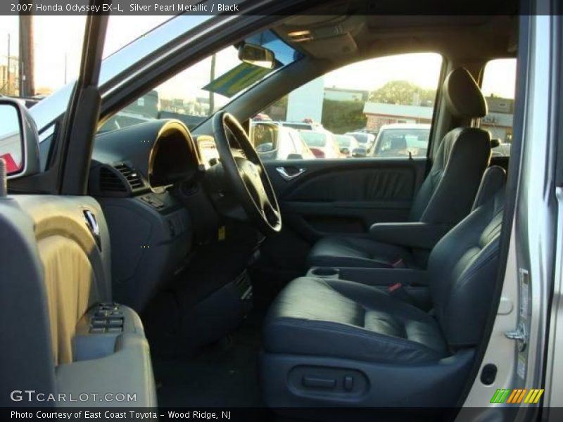 Silver Pearl Metallic / Black 2007 Honda Odyssey EX-L