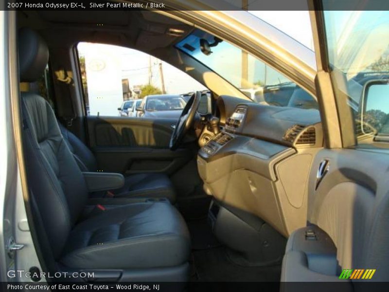 Silver Pearl Metallic / Black 2007 Honda Odyssey EX-L