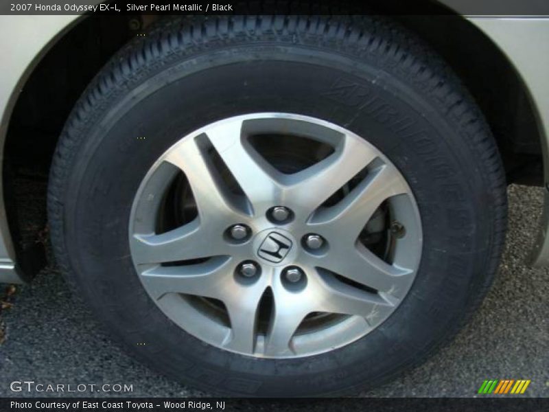 Silver Pearl Metallic / Black 2007 Honda Odyssey EX-L