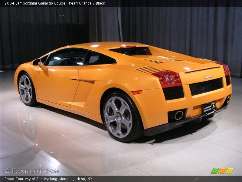 Pearl Orange / Black 2004 Lamborghini Gallardo Coupe