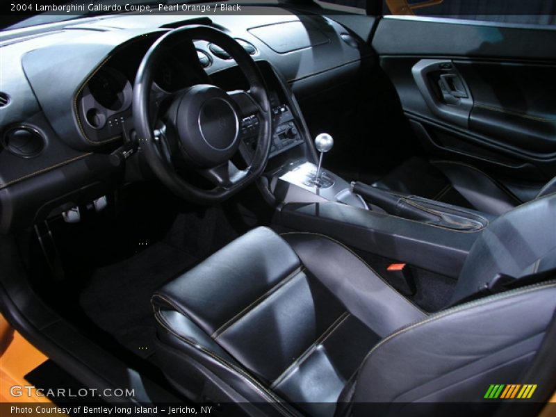 Pearl Orange / Black 2004 Lamborghini Gallardo Coupe