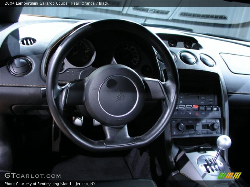 Pearl Orange / Black 2004 Lamborghini Gallardo Coupe
